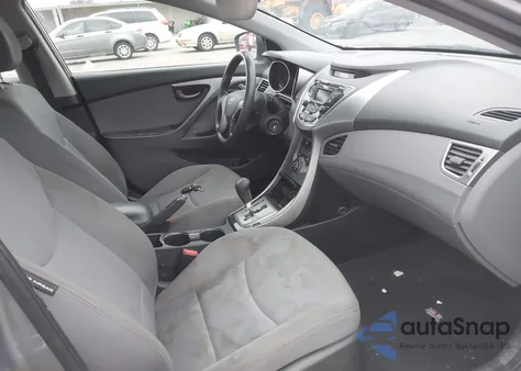 2013 Hyundai Elantra Gls from USA, damaged, VIN KMHDH4AEXDU798139